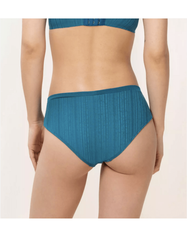 Triumph  42 dydžio melsvos spalvos kelnaitės body make-up-patchwork Hipster 1