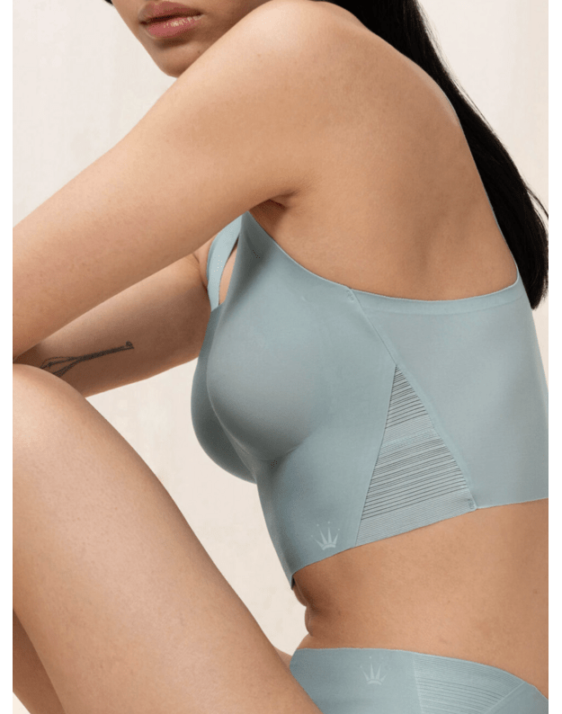 Triumph 03 (M/L)  sportinė mineralo  spalvos  liemenėlė flex smart pull-on bra top 2