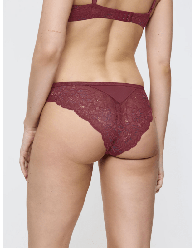 Triumph tamsiai alyvinės spalvos 44  dydžio kelnaitės Amourette Charm Brazilian 2