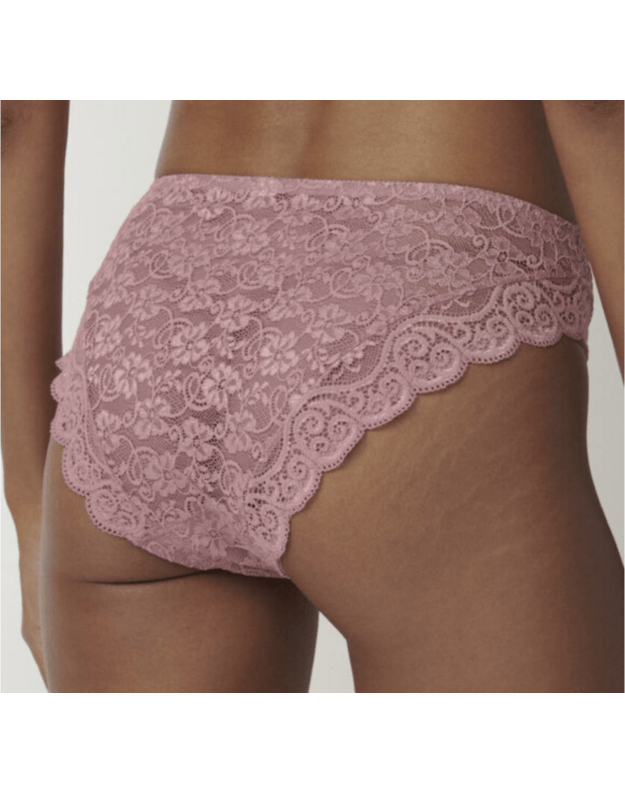 Triumph 42 dydžio rudos spalvos nėriniuotos  kelnaitės Amourette 300 magic wire tai 1