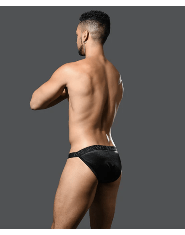 Andrew Christian Onyx Euro Brief ALMOST NAKED vyriškos juodos kelnaitės