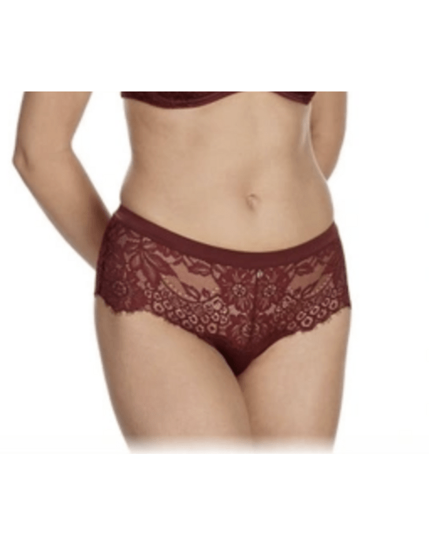 Beldona bordo spalvos kelnaitės Fayola string