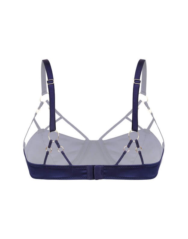 Baed stories mėlynas seksualus komplektas Lunari 8