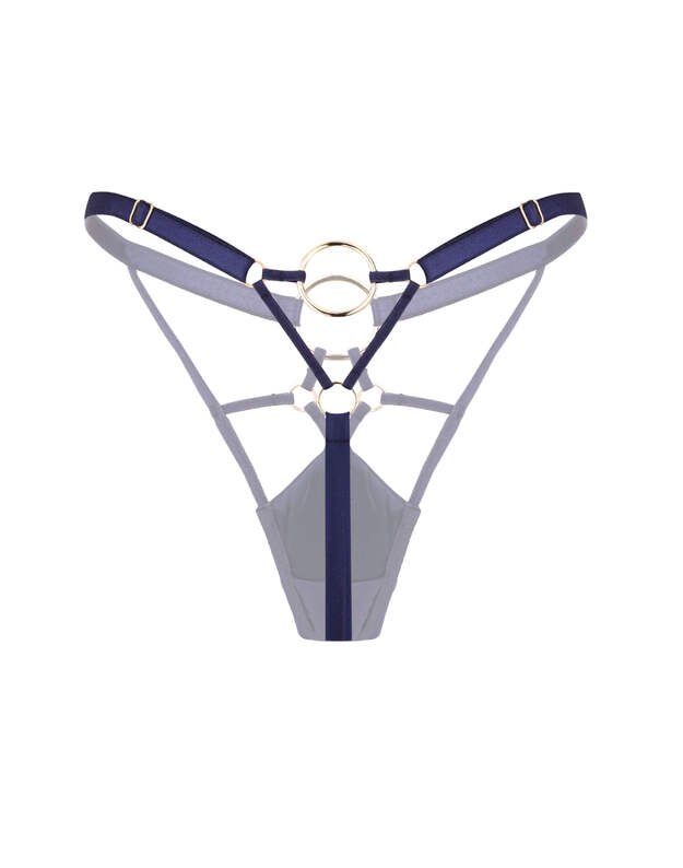 Baed stories mėlynas seksualus komplektas Lunari 6