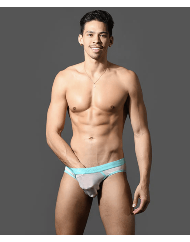 Andrew Christian Naked Truth Capsule See-Through Bubble Butt Jock w/ ALMOST NAKED balti jockstrap'ai