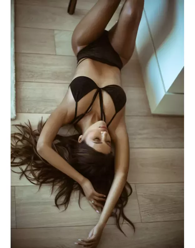 Leg Avenue juodas apatinių komplektas 81576