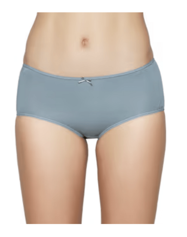 Triumph 38 dydžio melsvos spalvos medvilniniai kelnaičiai Touch of Cotton Short 2