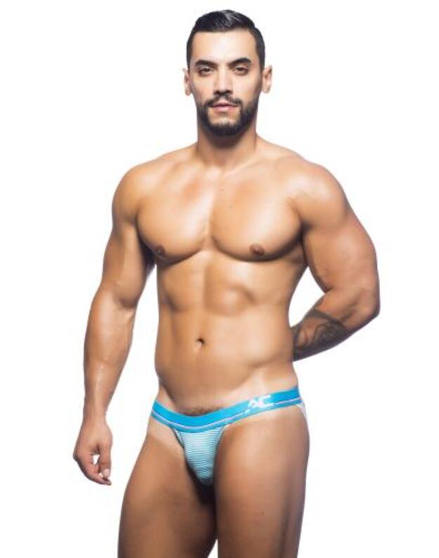 ALMOST NAKED EGGPLANT JOCK Andrew Christian jockstrap'ai 3