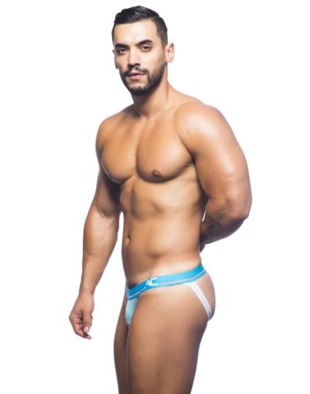 ALMOST NAKED EGGPLANT JOCK Andrew Christian jockstrap'ai