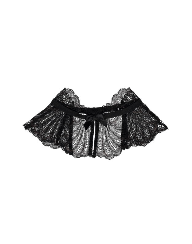 Beldona juodas chokeris kaklo papuošalas Shayla 1