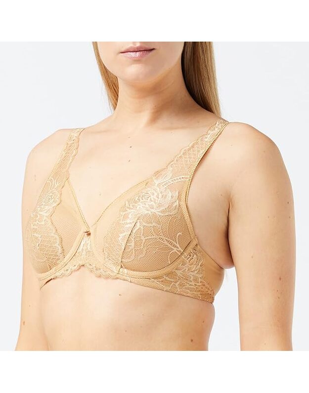 Triumph 750D aukso spalvos  liemenėlė Peony Florale WP