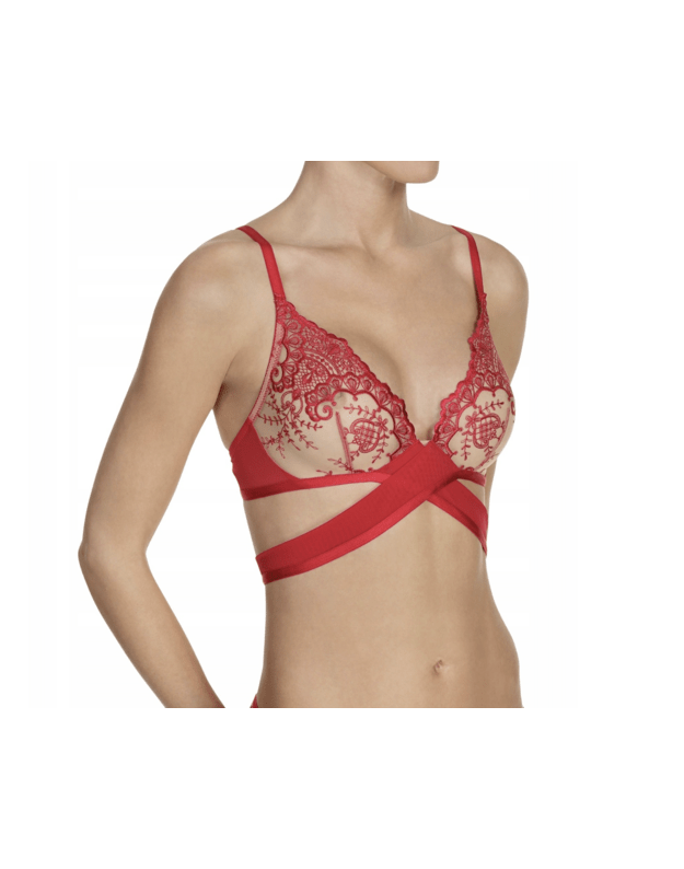 Beldona 80C dydžio raudona liemenėlė Evita