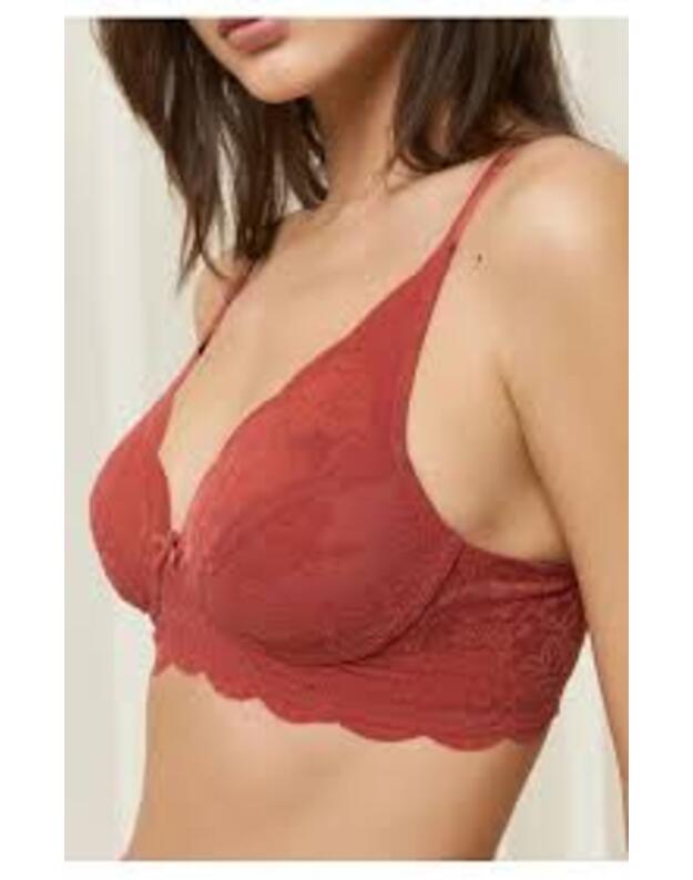 Triumph 80C raudona liemenėlė Amourette 300 Rococo W 1