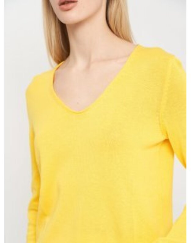 Tom Tailor XXL(44) dydžio moteriškas geltonos spalvos  megztinis 21175