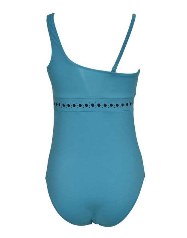 Sloggi S(36) L(40) XS(34) M(38) dydžio vientisas elektrinės spalvos maudymosi kostiumėlis swim Tamarama OP
