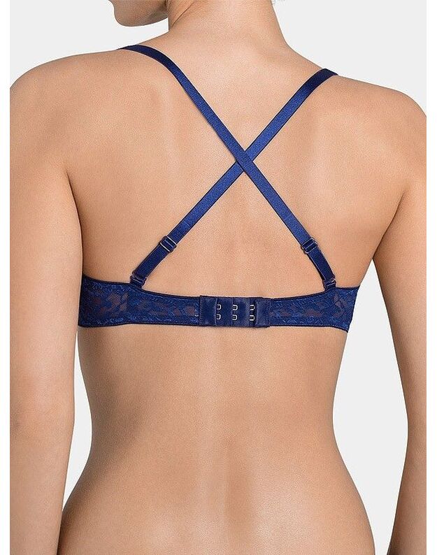 Triumph 70E mėlyna liemenėlė body makeup blossom WPM 1