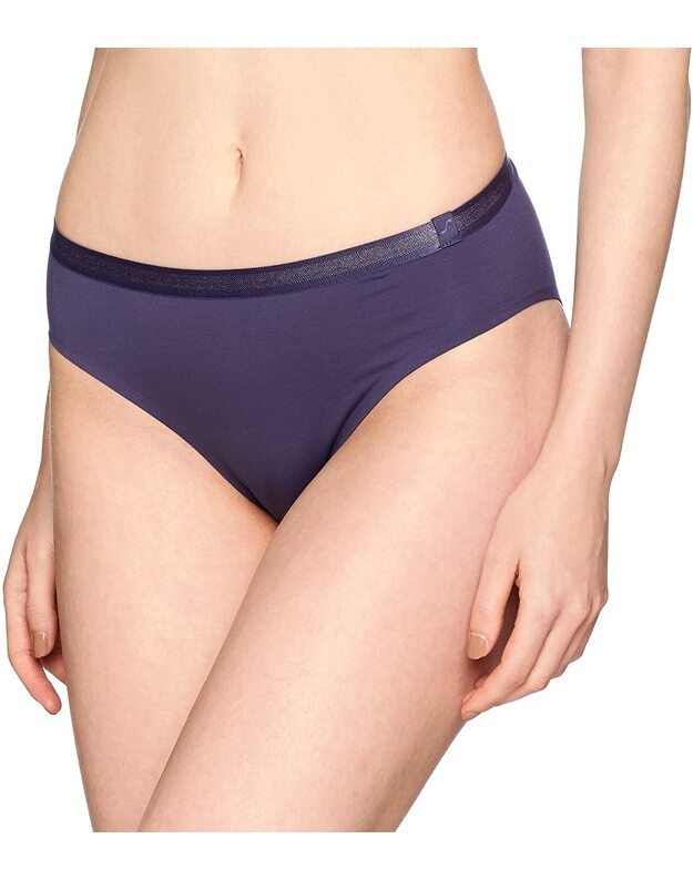 Sloggi 44(XXL) dydžio violetinės spalvos kelnaitės S Serenity High Leg Brief