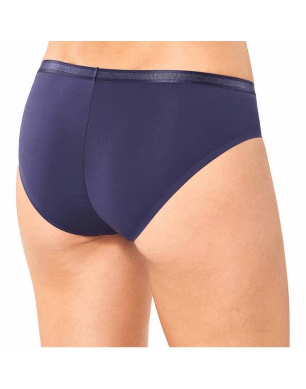 Sloggi 44(XXL) dydžio violetinės spalvos kelnaitės S Serenity High Leg Brief