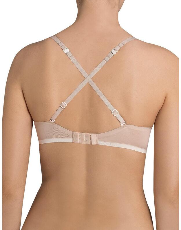 Sloggi 70C kūno spalvos push-up liemenėlė Wow Breeze WHU