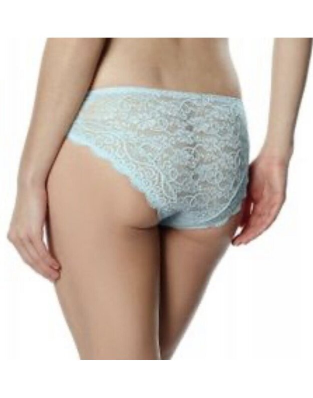 Triumph 36(S) dydžio šviesios turkio spalvos nėriniuotos kelnaitės  Amourette 300 Magic Wire Tai02 1