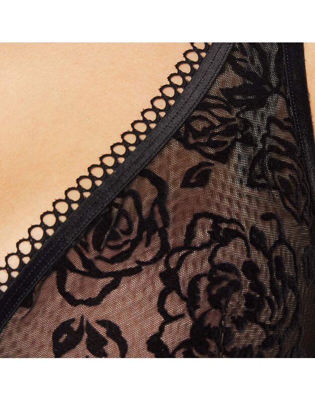 Triumph 75D dydžio aksominė  liemenėlė Velvet Rose Spotlight WP