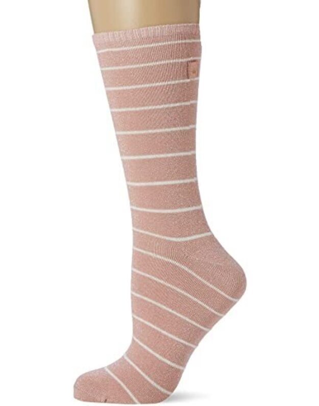 Triumph rausvos spalvos blizgios  moteriškos kojinės Accessories Gift Set Sock  02