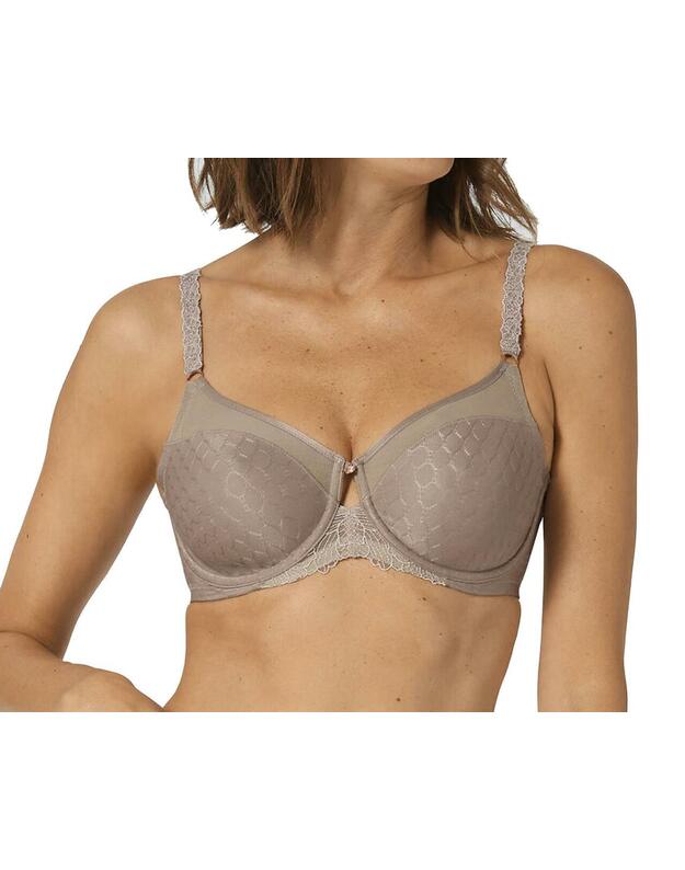 Triumph 75D dydžio kailio  spalvos prabangi  liemenėlė Azalea Florale W01