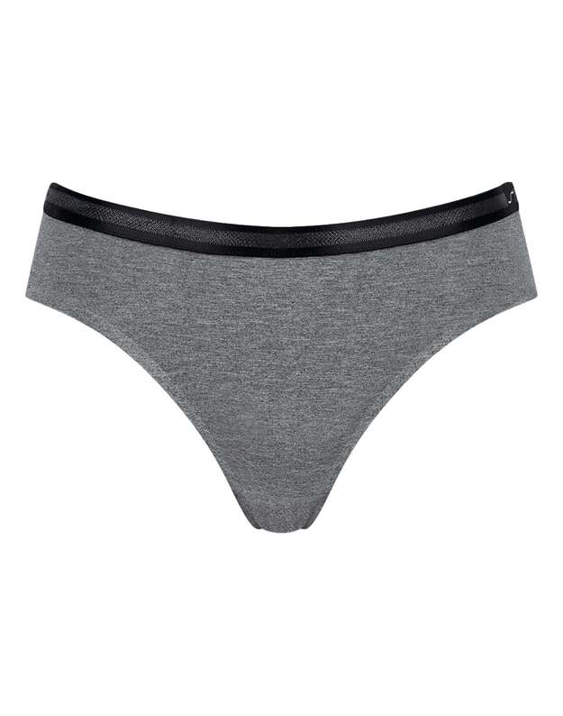 Sloggi 42(XL) dydžio pilkos spalvos kelnaitės S Serenity High Leg Brief